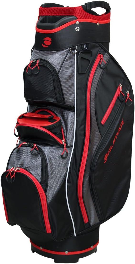 Orlimar Golf CRX Cooler Cart Bag 15-Way Top - Black / Red / Charcoal