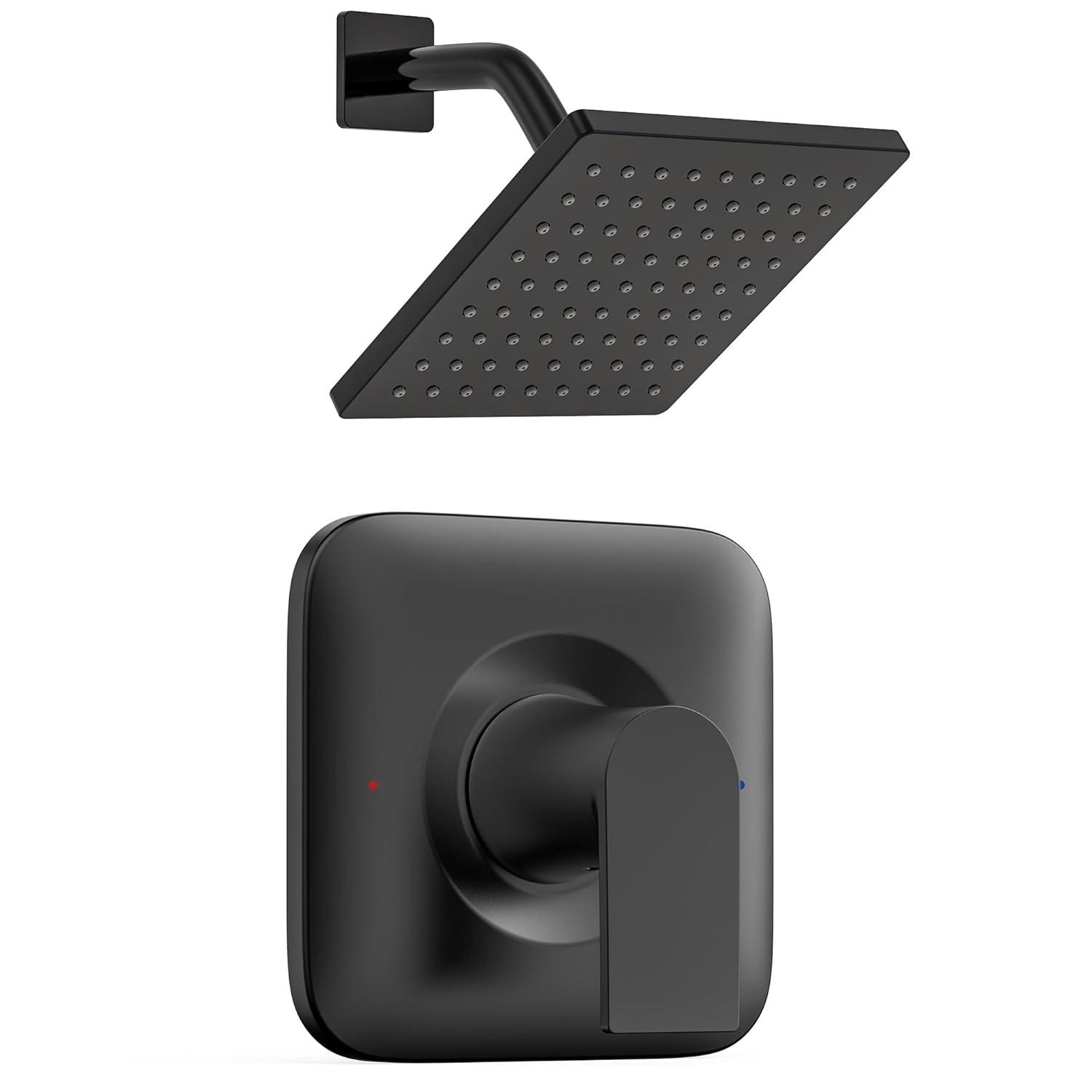 Moen Genta LX Posi-Temp Pressure Balancing Eco-Performance Modern Shower Only Trim, Valve Required