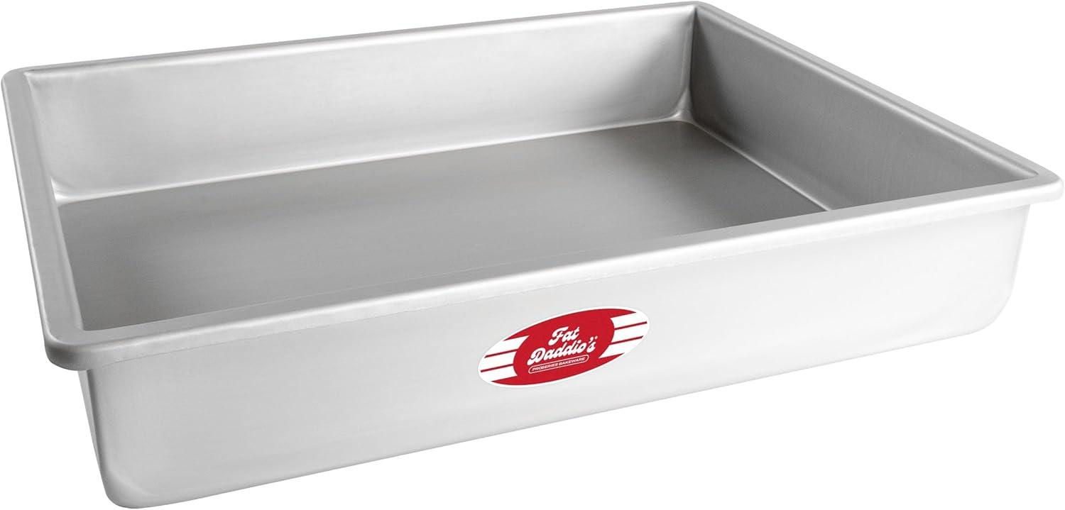 Fat Daddio's 12x18x3 Inch Anodized Aluminum Sheet Cake Pan