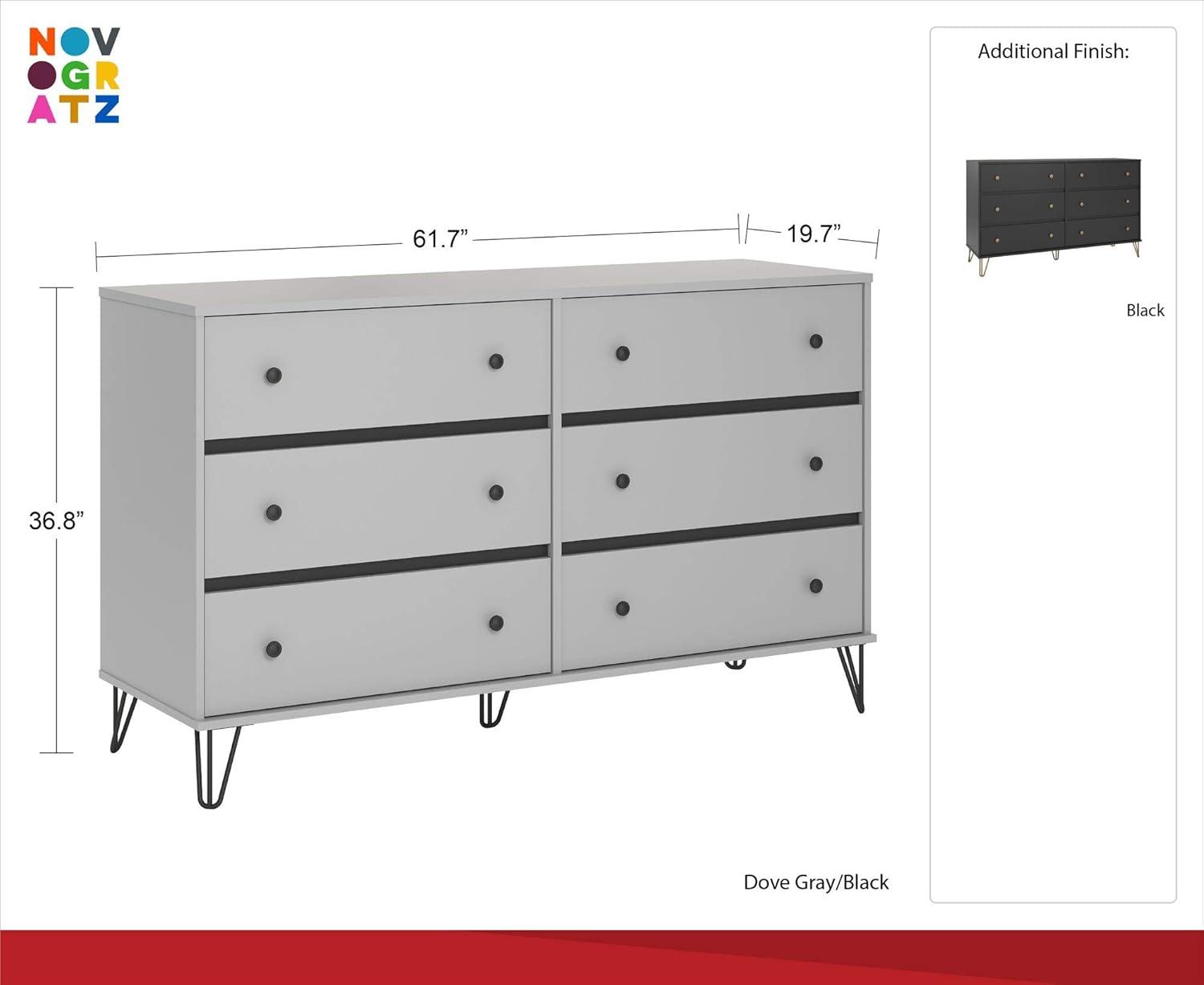 Novogratz Owen Kids 6 - Drawer Dresser