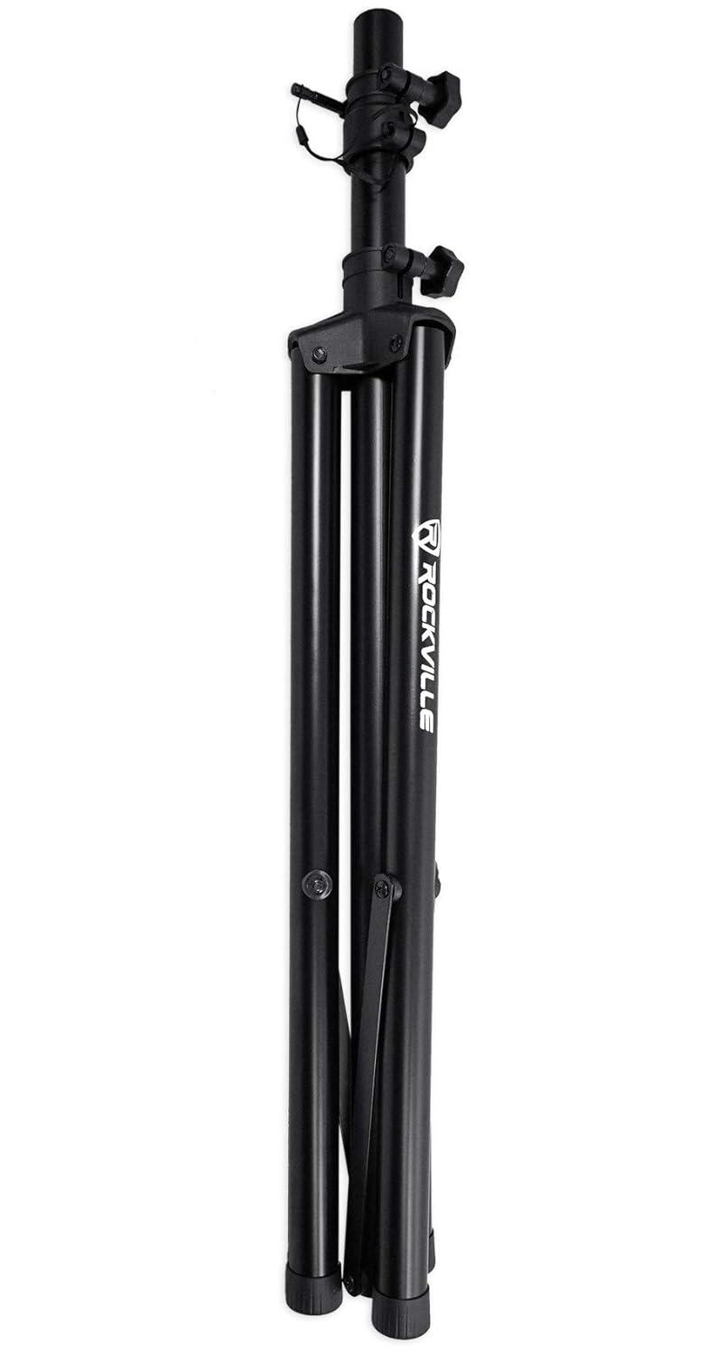 Rockville RVES05 Black Heavy Duty Tripod Pole-Mount DJ PA Speaker Stand