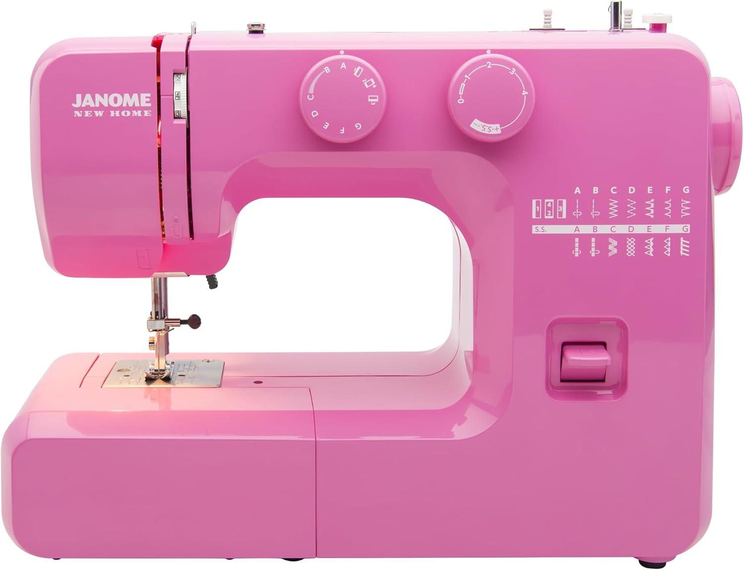 Janome Pink Sorbet Easy-to-Use Sewing Machine