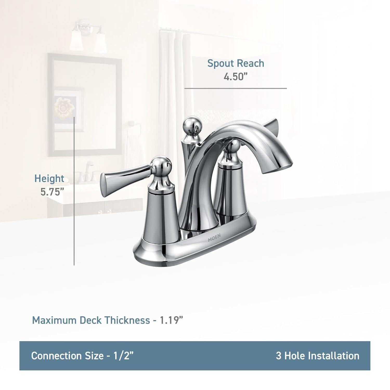 Moen Wynford Centerset Faucet 4505ORB