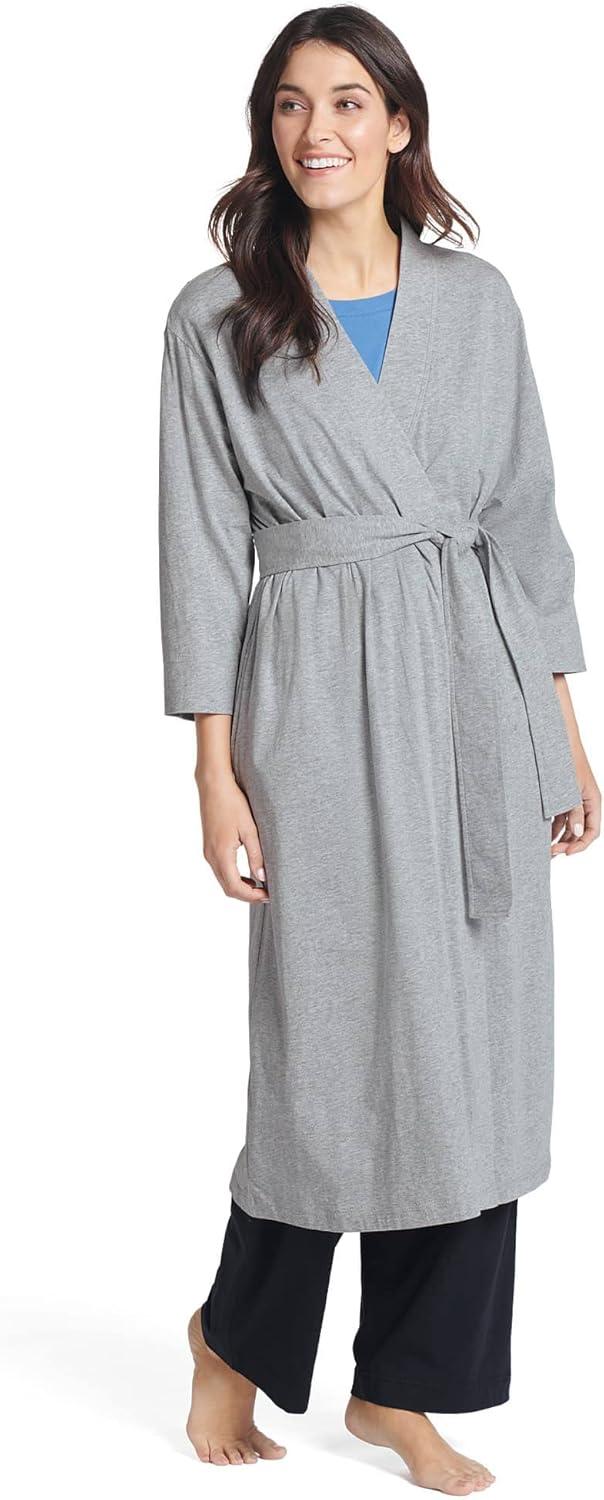 Jockey Women's Everyday Essentials 100% Cotton Long Robe