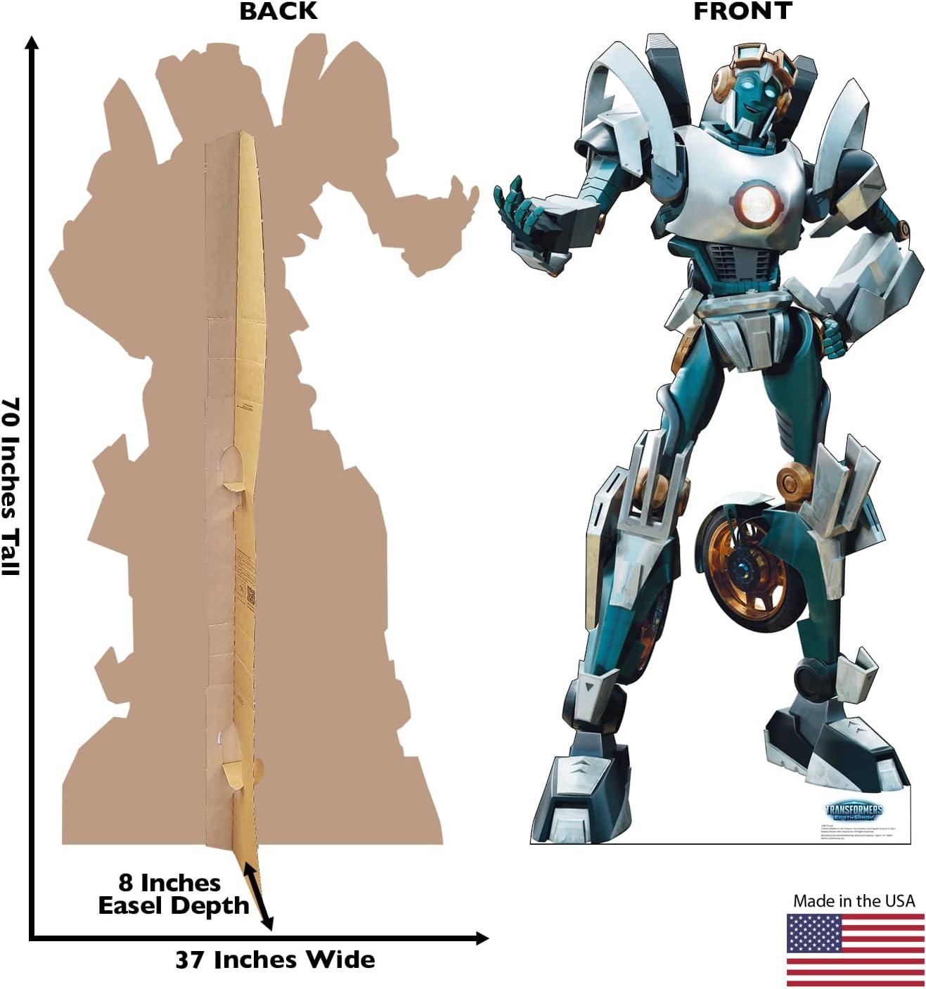 70'' Thrash Transformers EarthSpark Cardboard Standup