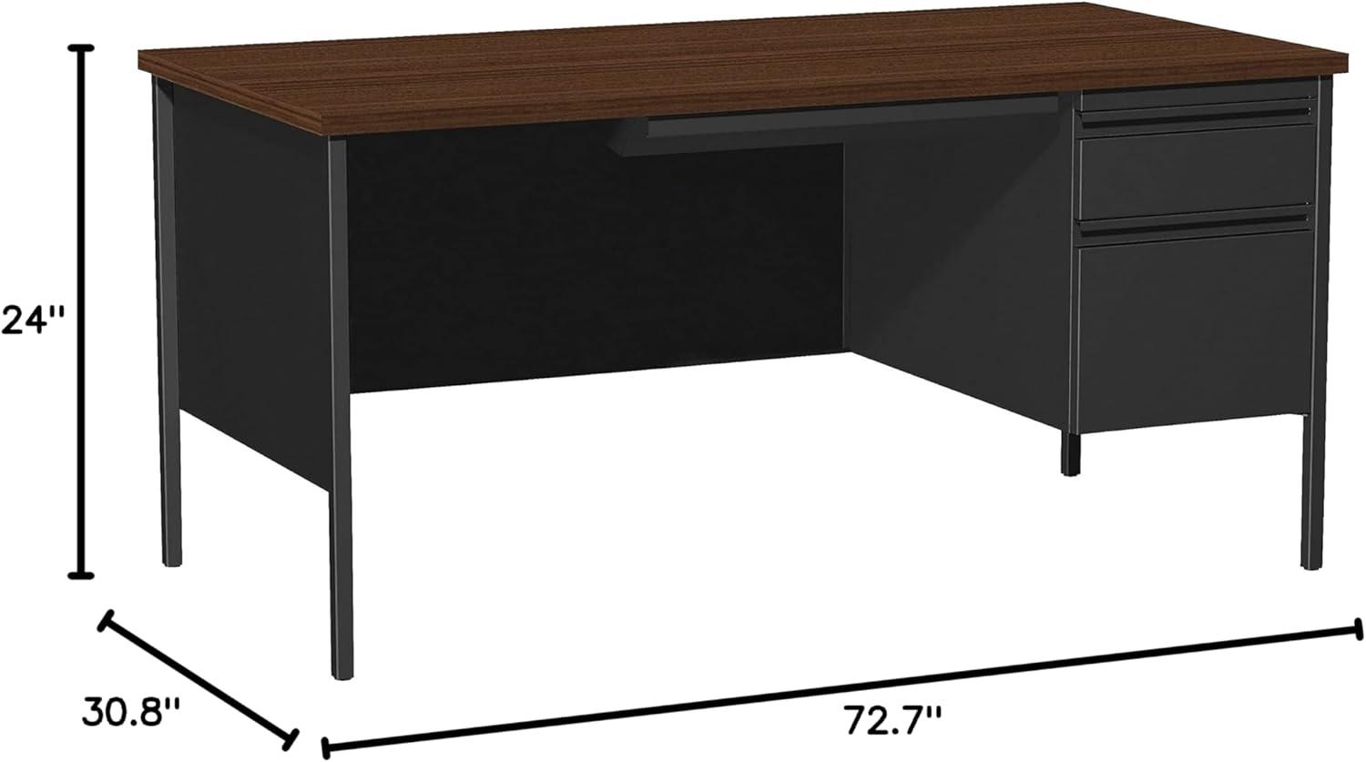 Fortress Metal Base Writing Desk
