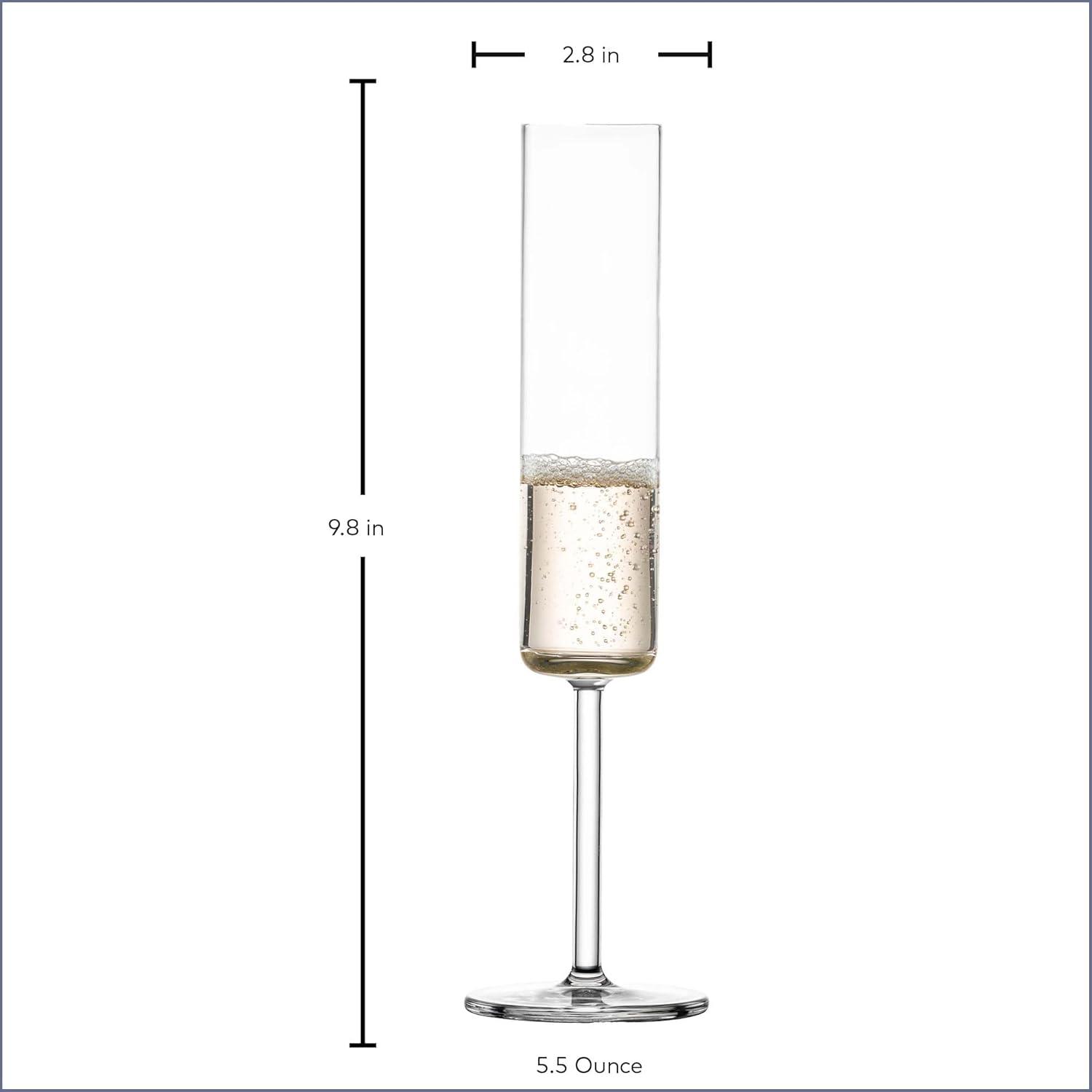 Modo 5.5 oz. Crystal Flute