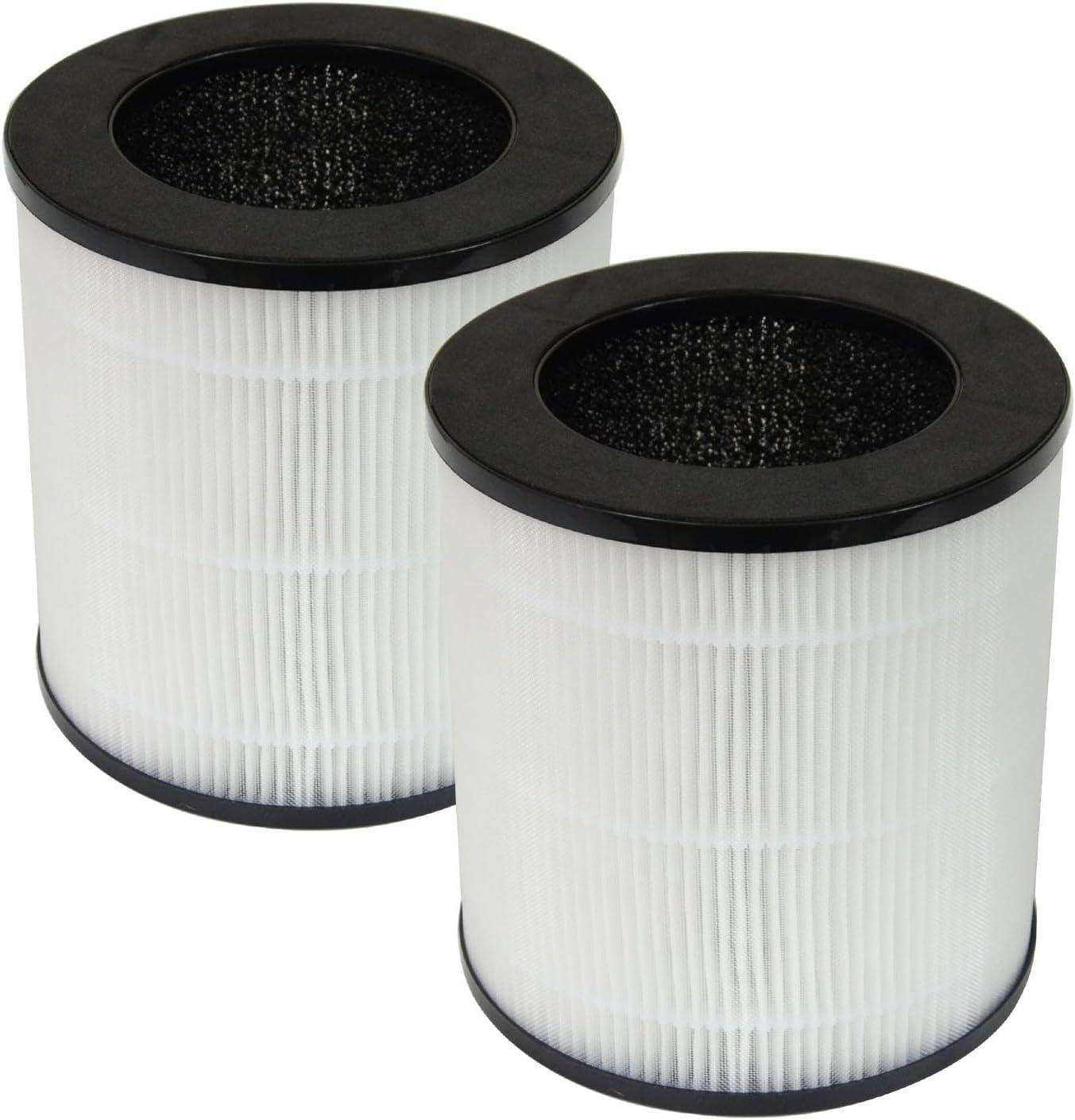 H13 HEPA Activated Carbon Air Purifier Replacement Filters, 2-Pack