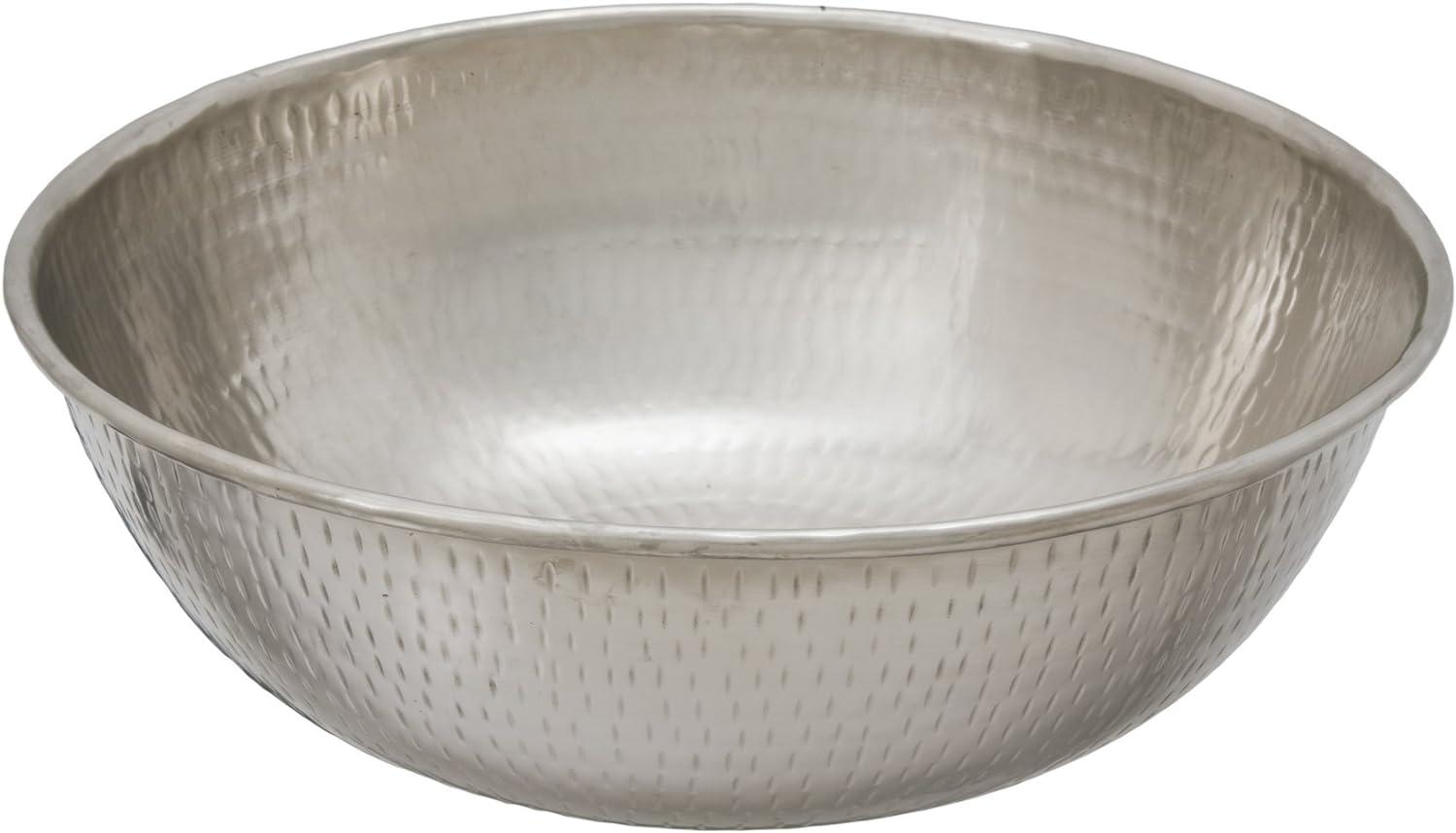 Bohr 14" Vessel Bathroom Sink in Nickel