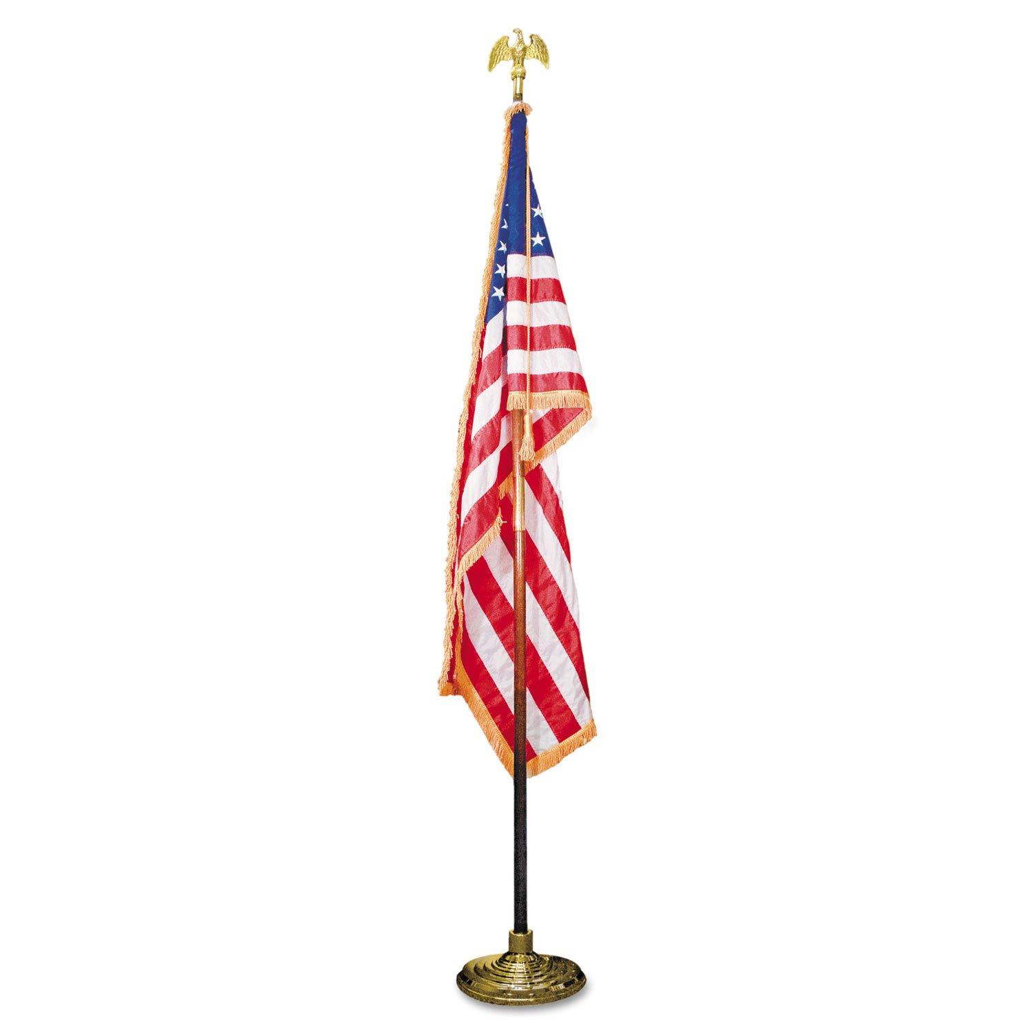 Advantus Corp. Double Sided Nylon Independence Day Flag Set