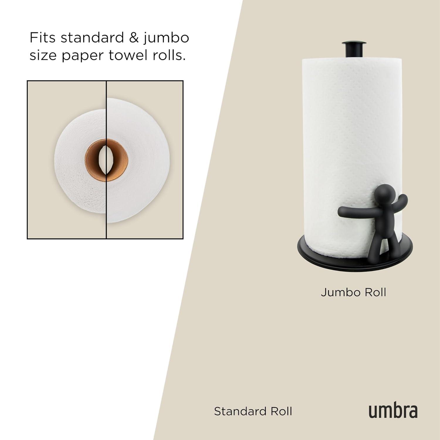 Umbra Buddy Metal Freestanding Paper Towel Holder