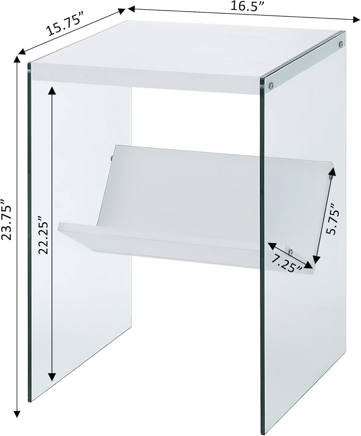 SoHo End Table - White