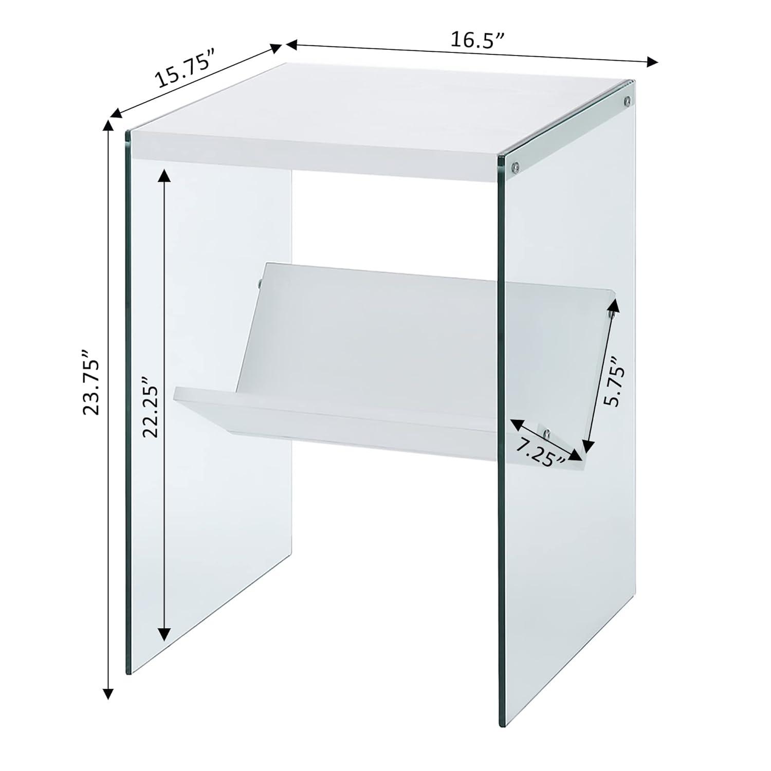 SoHo End Table - White