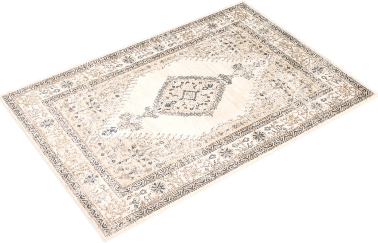 Loloi Teagan Oatmeal / Ivory 2'-8" x 7'-6" Runner Rug