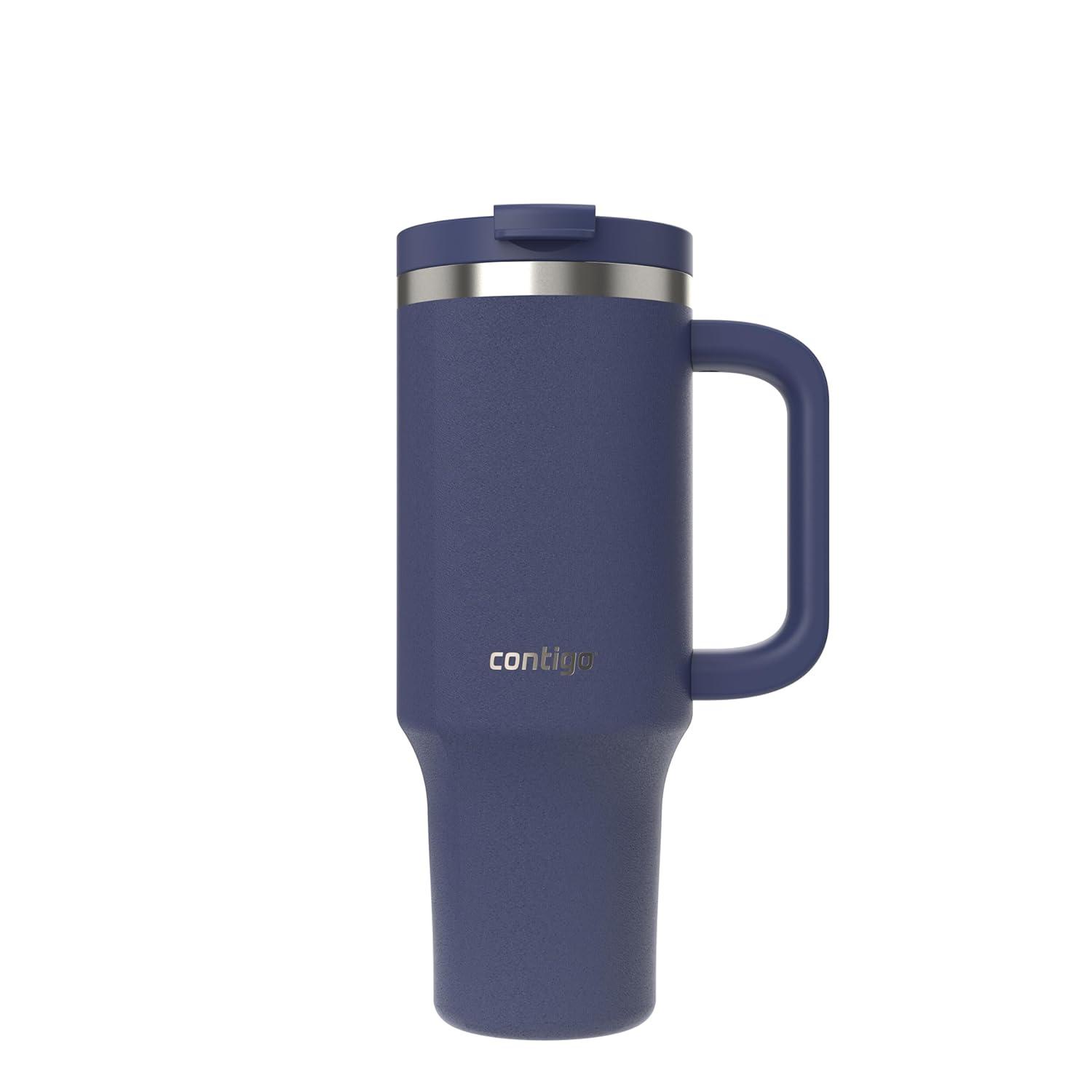 Contigo Streeterville 40oz Tumbler Stainless Steel Vacuum Insulated Leak-Proof Cold for 29 Hours Indigo