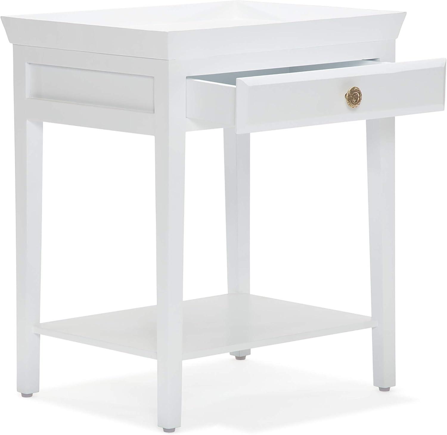Finch Morris Hampton 2-Tier Bedside Table with Drawer