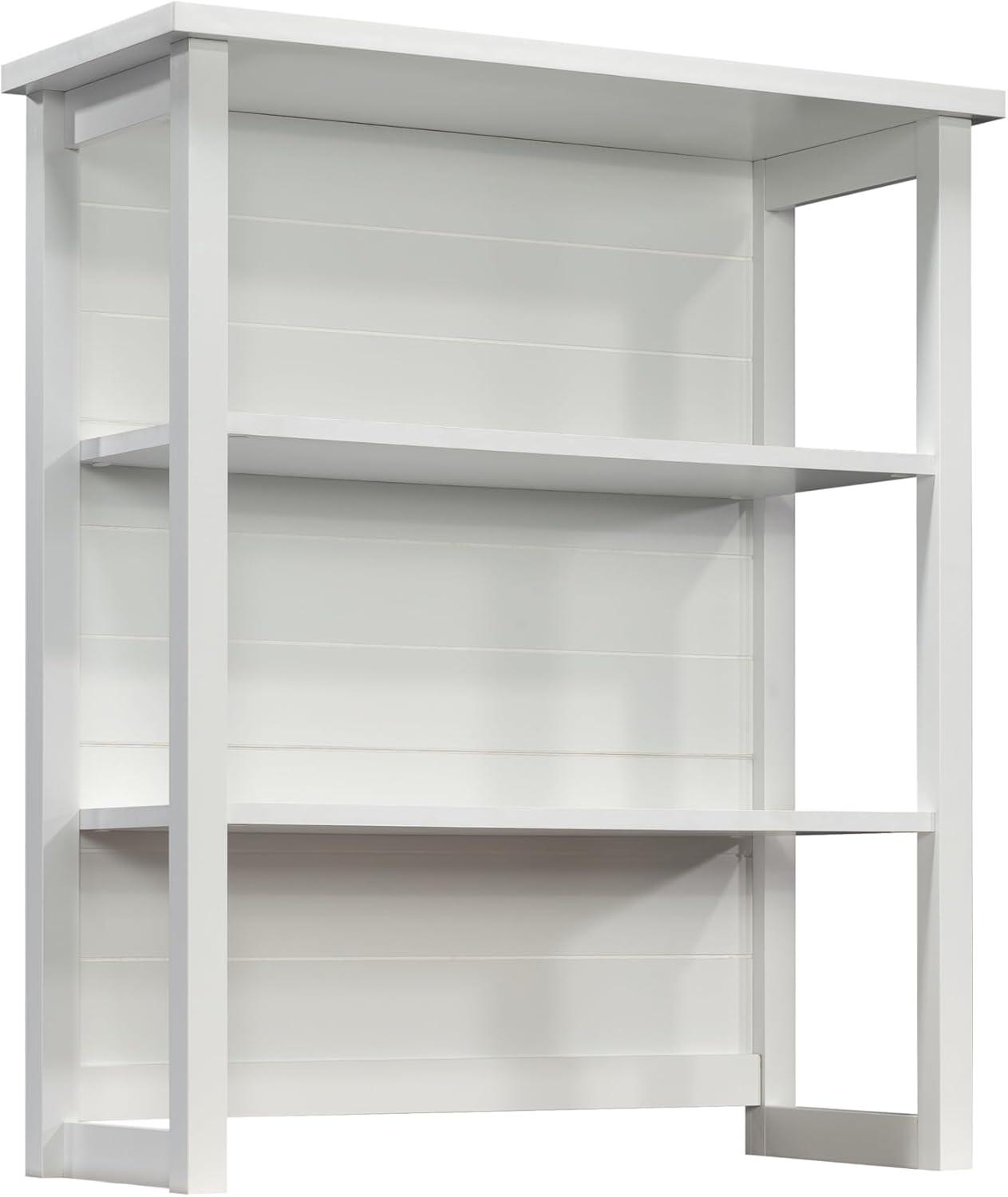 Sauder Cottage Road Library Hutch White