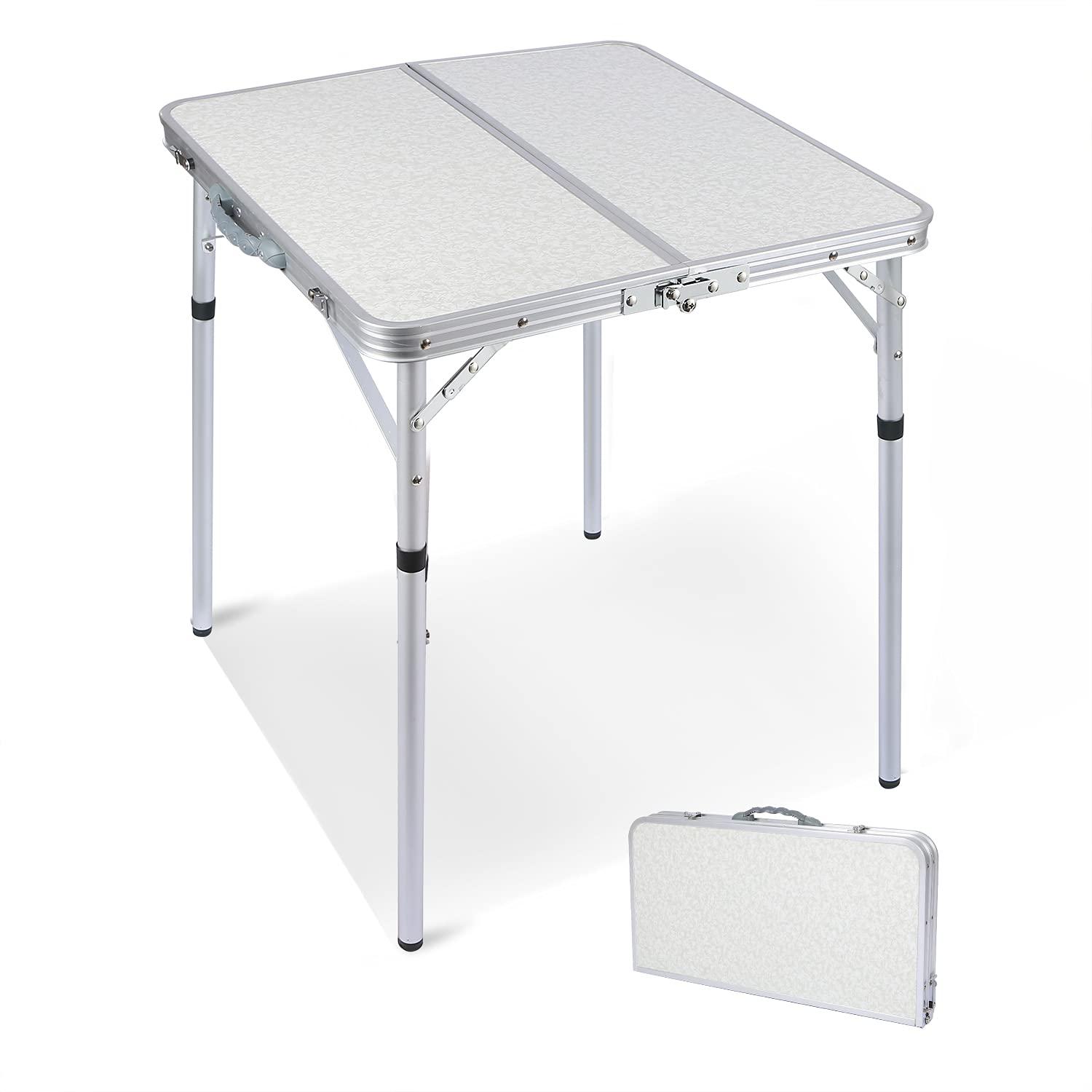 REDCAMP Square Outdoor Folding Camping Table