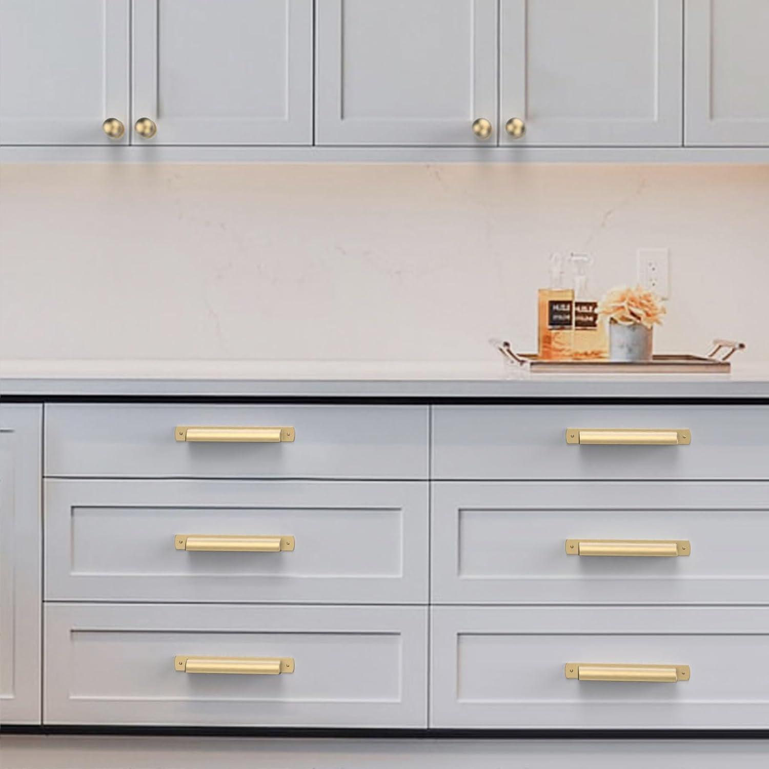 Cabinet 3 3/4" Center to Center Cup/Bin Pull Multipack
