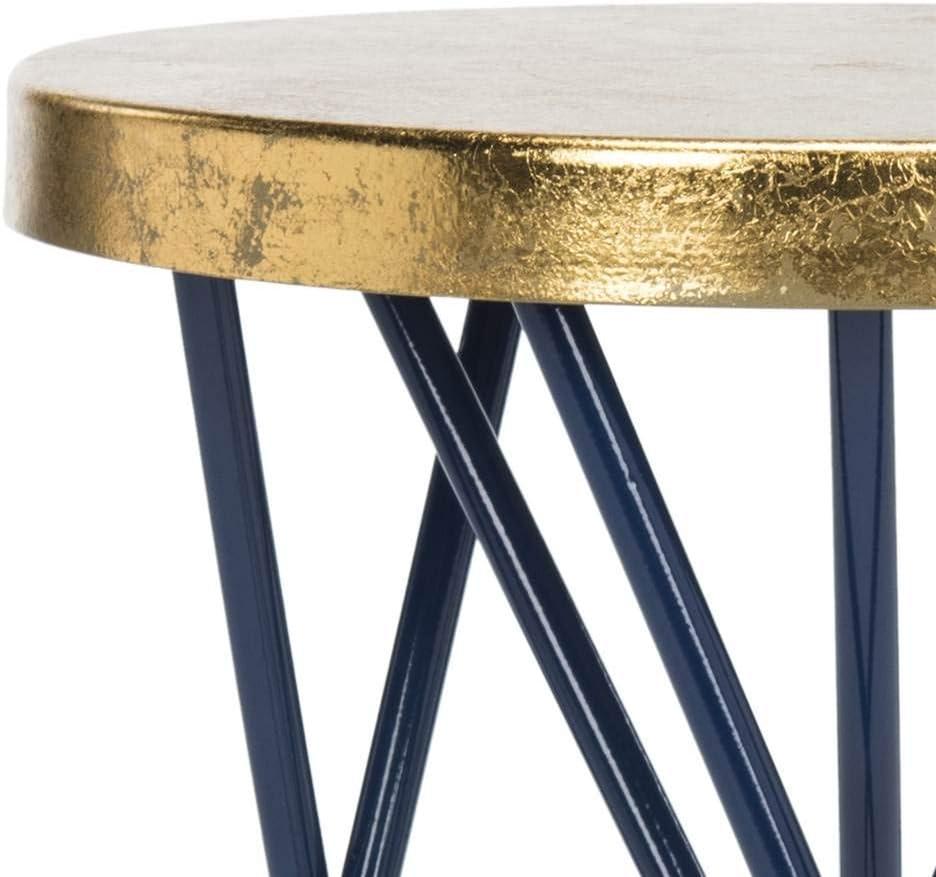 Lorna Gold Leaf Counter Stool  - Safavieh