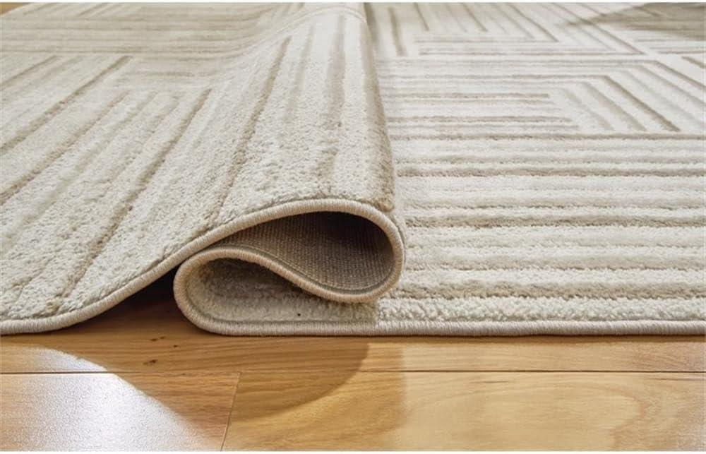 Signature Design by Ashley Darmondard Cream & Taupe 8x10 Rug