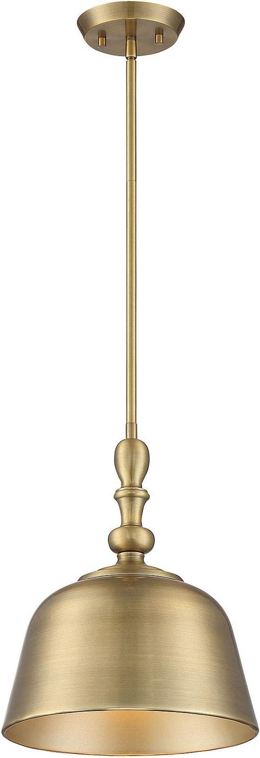 Savoy House Berg 1 - Light Pendant in  Warm Brass