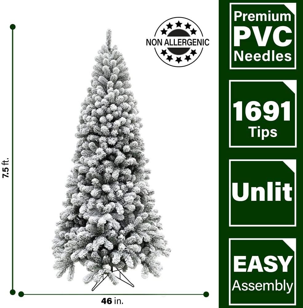 Silverton Fir 7.5' Fir Christmas Tree