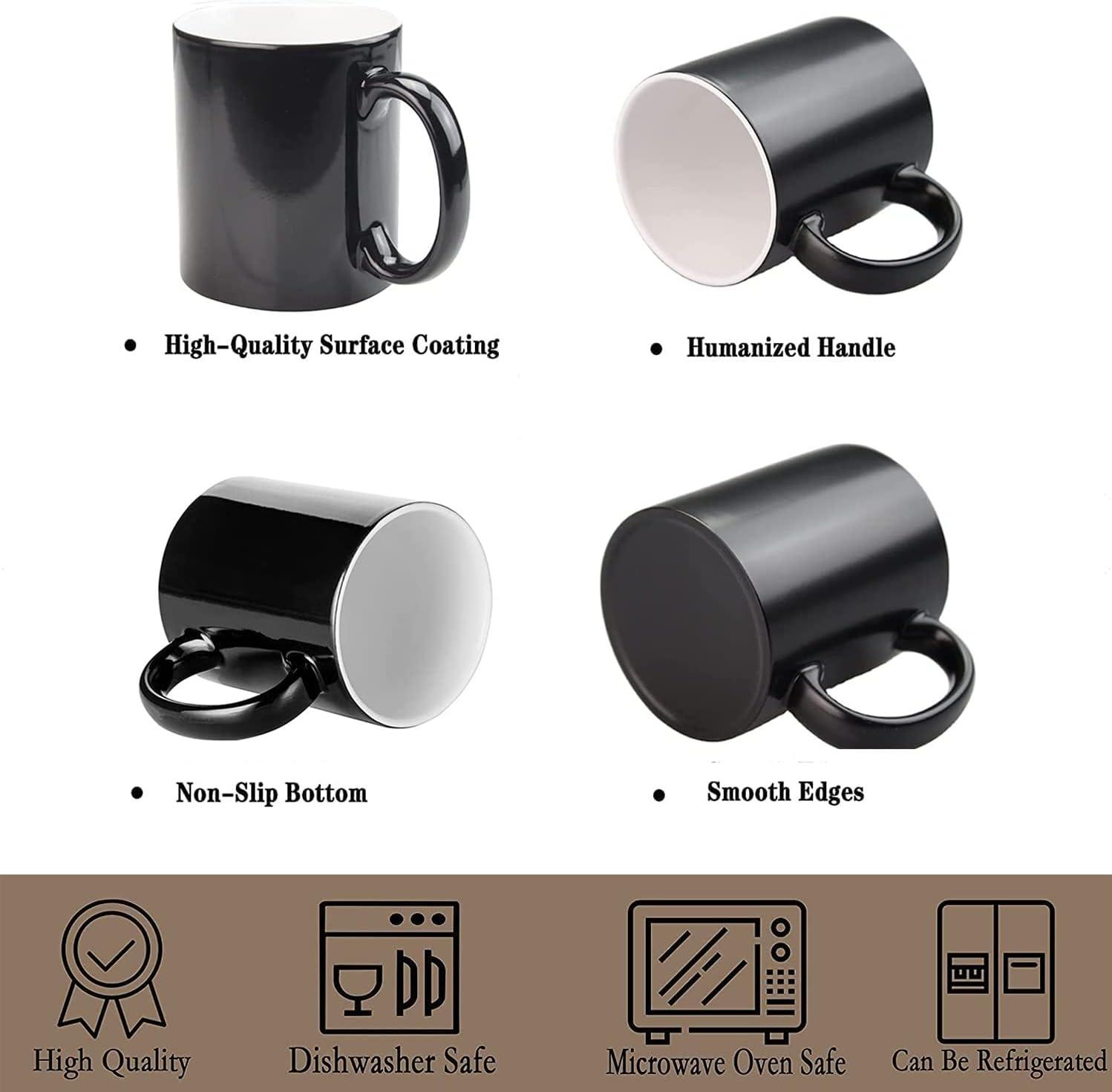 Color Changing Coffee Mugs Sublimation Mugs Magic Mug Heat Sensitive Coffee Mugs Set of 12