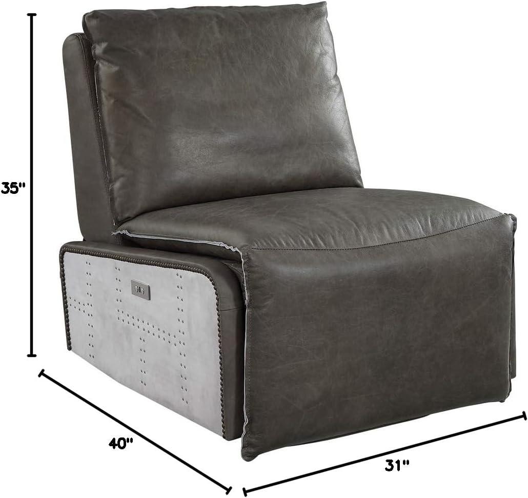 Metier Power Motion Recliner -Gray