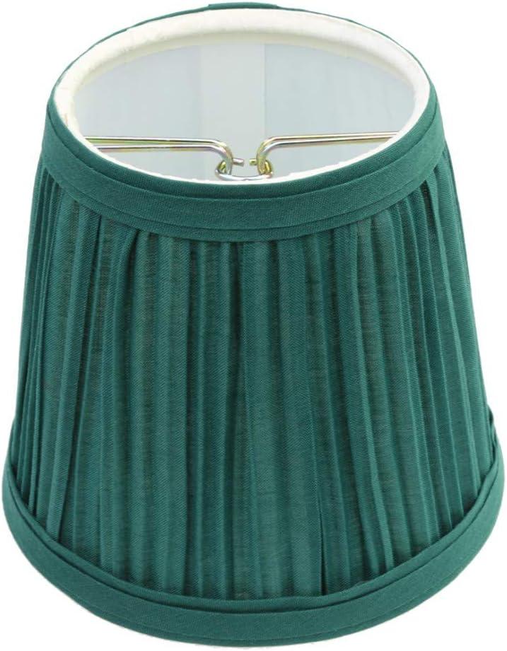 Hunter Green Linen Drum Lamp Shade 4 1/2"