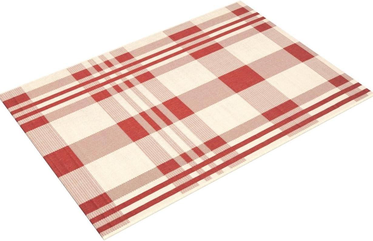 Courtyard Plaid Rug