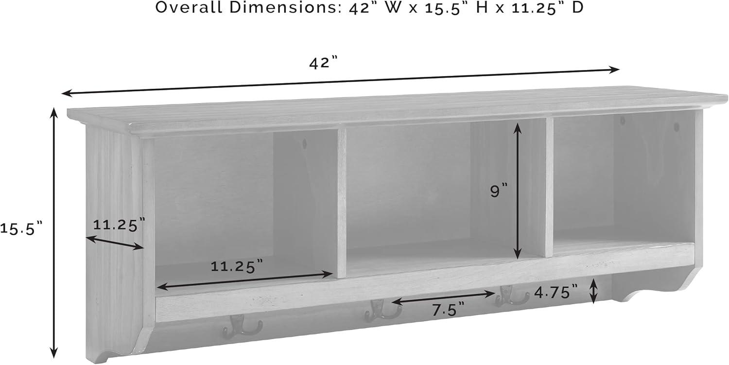 Brennan Entryway Wall Mounted Coat Rack - Crosley