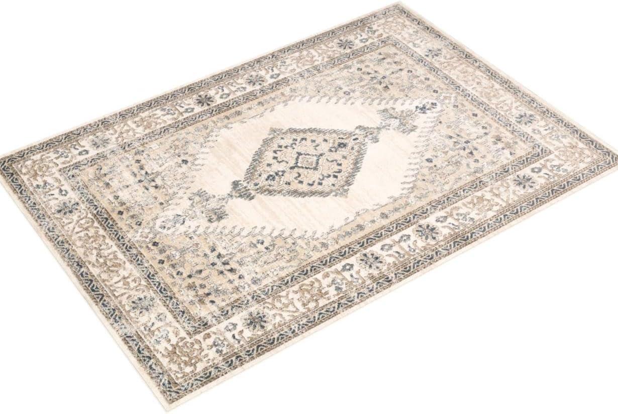 Loloi Teagan Oatmeal / Ivory 11'-6" x 15' Area Rug