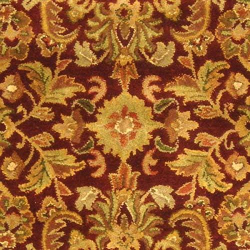 Antiquity AT52 Hand Tufted Indoor Area Rug - Wine/Gold - 6'x9' - Safavieh