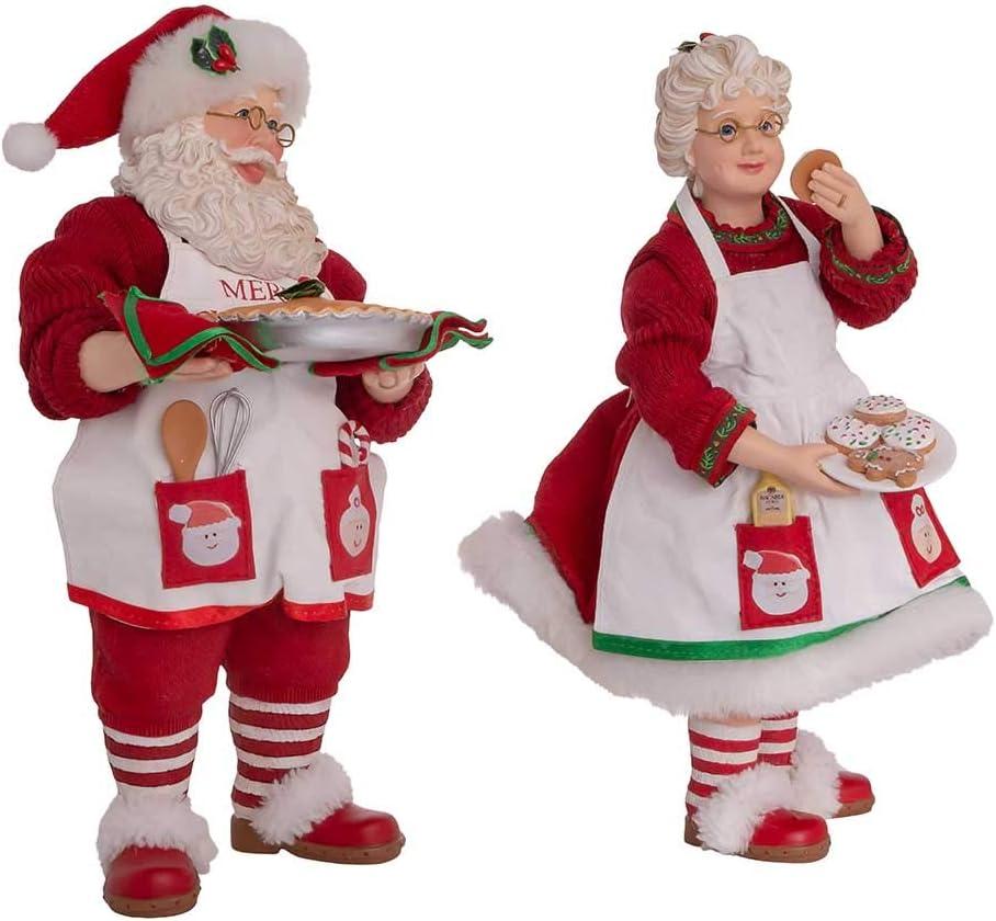 Fabriché Mr. and Mrs. Santa 2-Piece Set