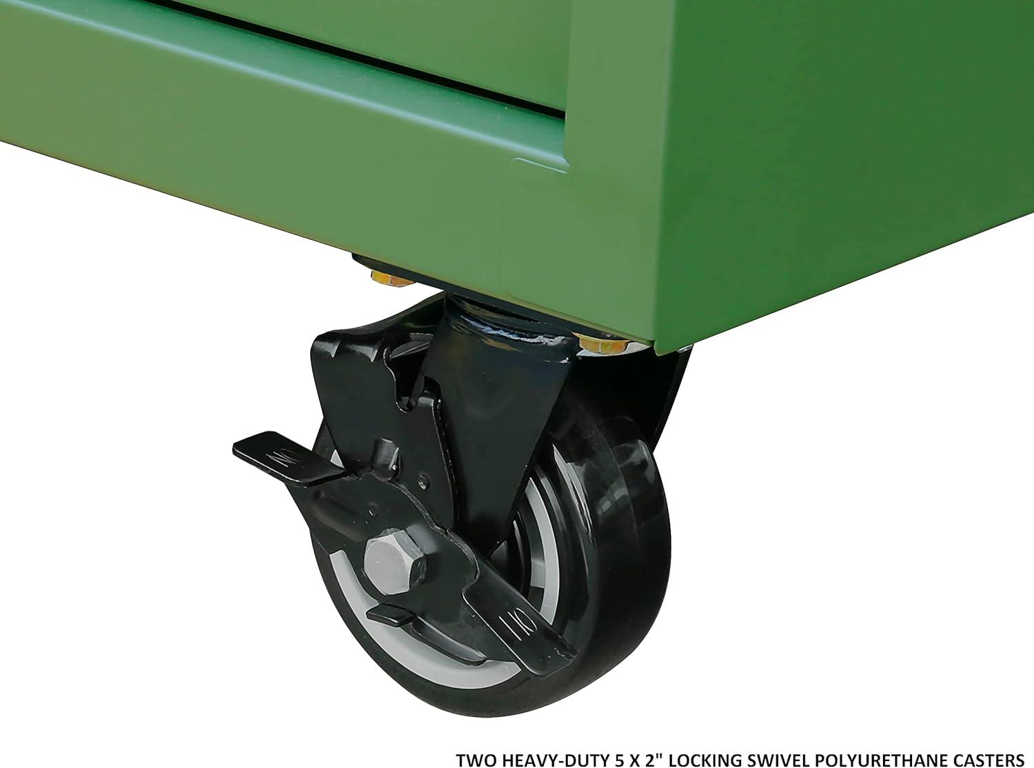 Viper Tool Storage 41.5'' W 6 -Drawer Steel Bottom Rollaway Chest with Wheels