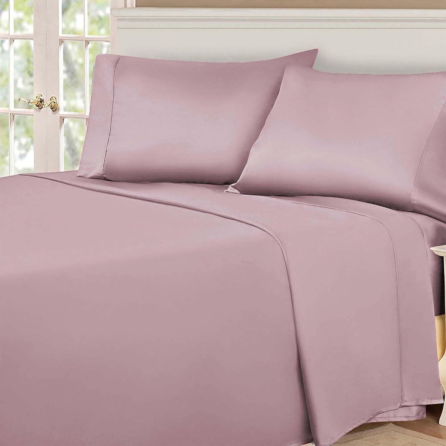 Lavender Queen Egyptian Cotton Deep Pocket Bed Sheet Set