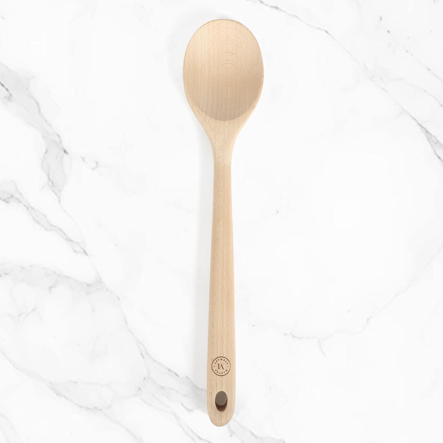 Extra Large 14" Beech Wood Mixing Spoon