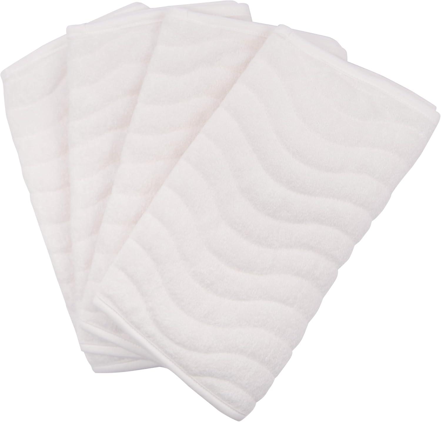 Ubbi Quilted Reusable Changing Pad Liner Covers - White