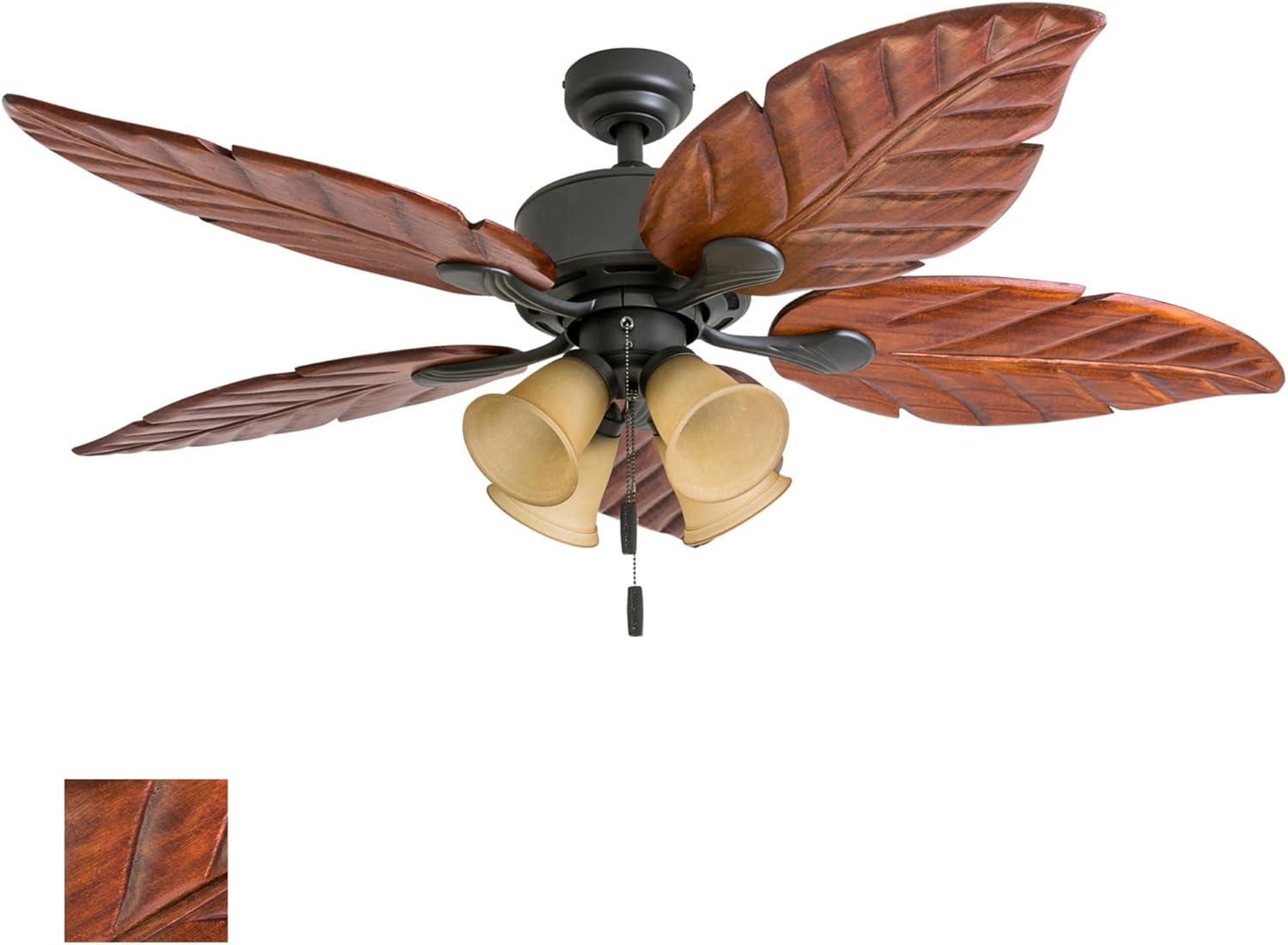 Honeywell 52" Royal Palm Tropical 5 Blade Ceiling Fan