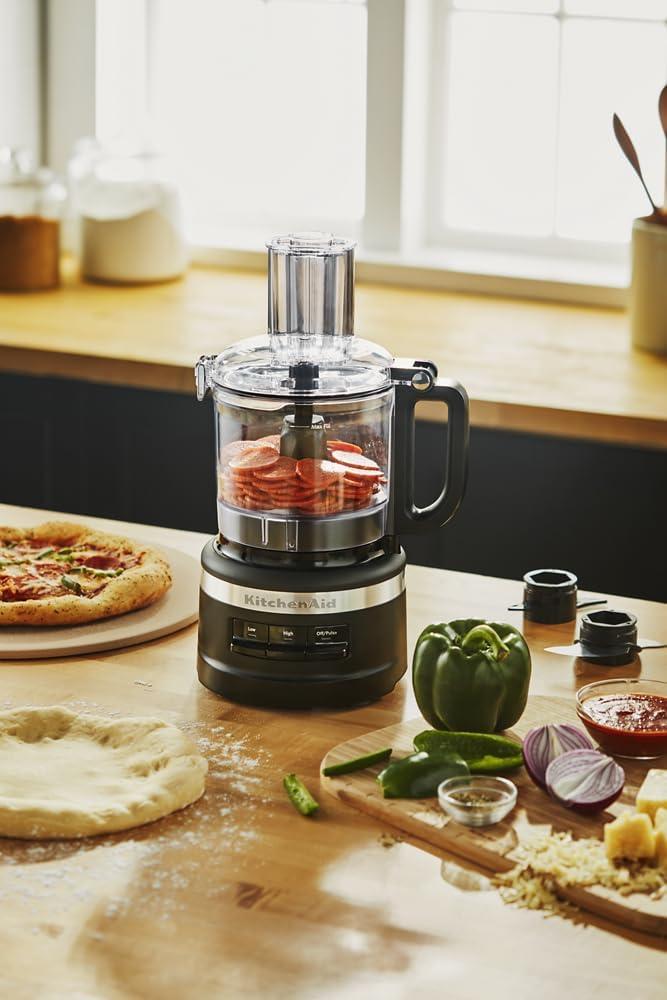 KitchenAid ® Matte Black 7-Cup Food Processor