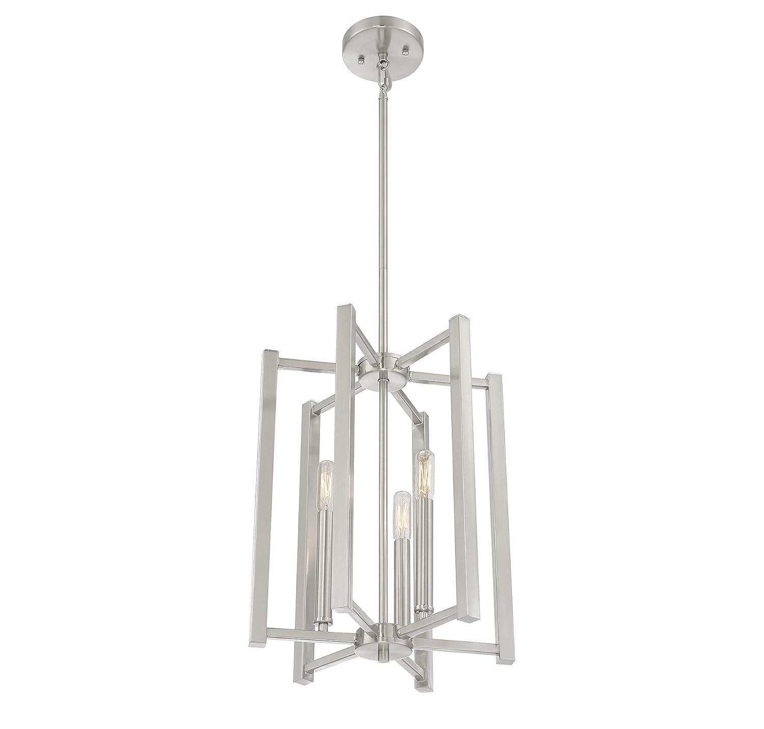 Savoy House Benson 3 - Light Pendant in  Satin Nickel