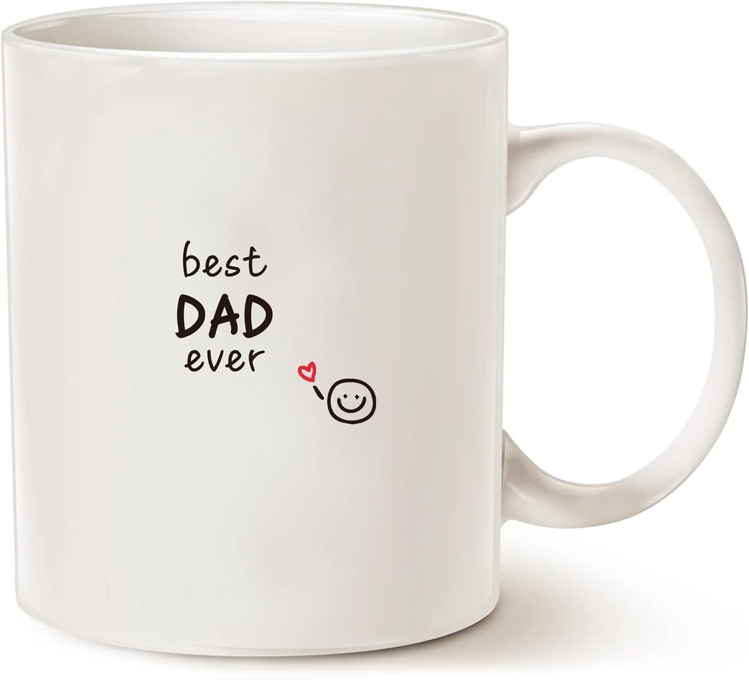 Shop4ever Best Dad Ever Ceramic Coffee Mug Tea Cup (11oz.)