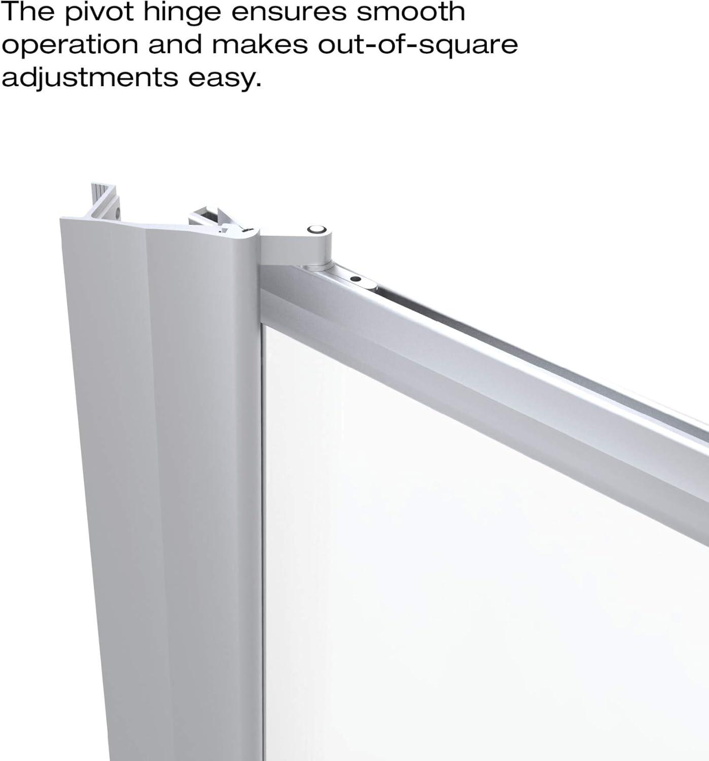 Sopora 22.75" W x 63.5" H Pivot Framed Shower Door