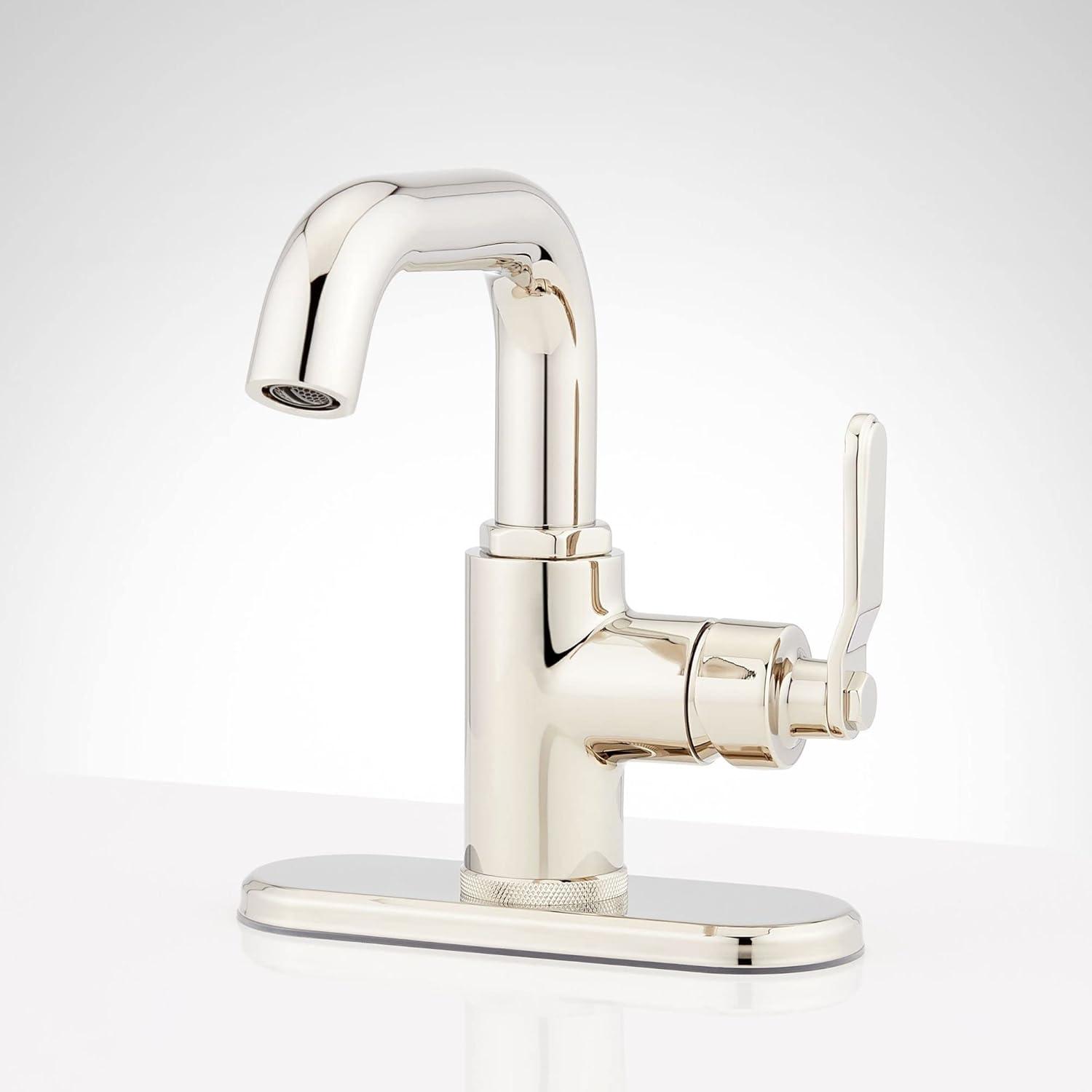 Gunther 1.2 GPM Single Hole Bathroom Faucet