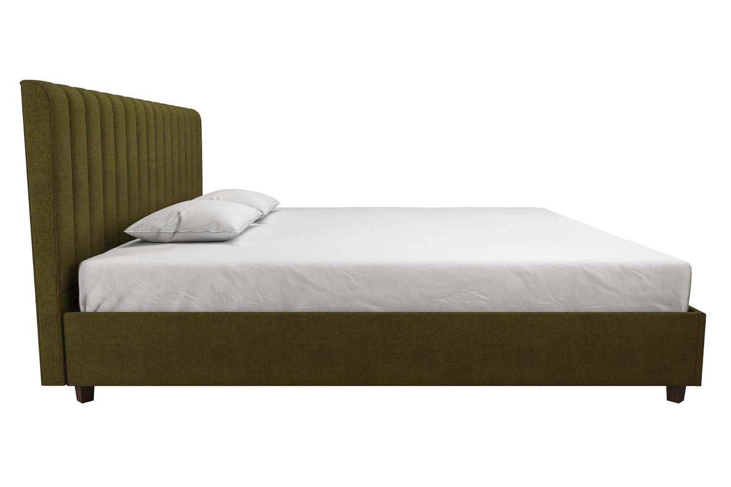 Brittany Tufted Upholstered Platform Bed