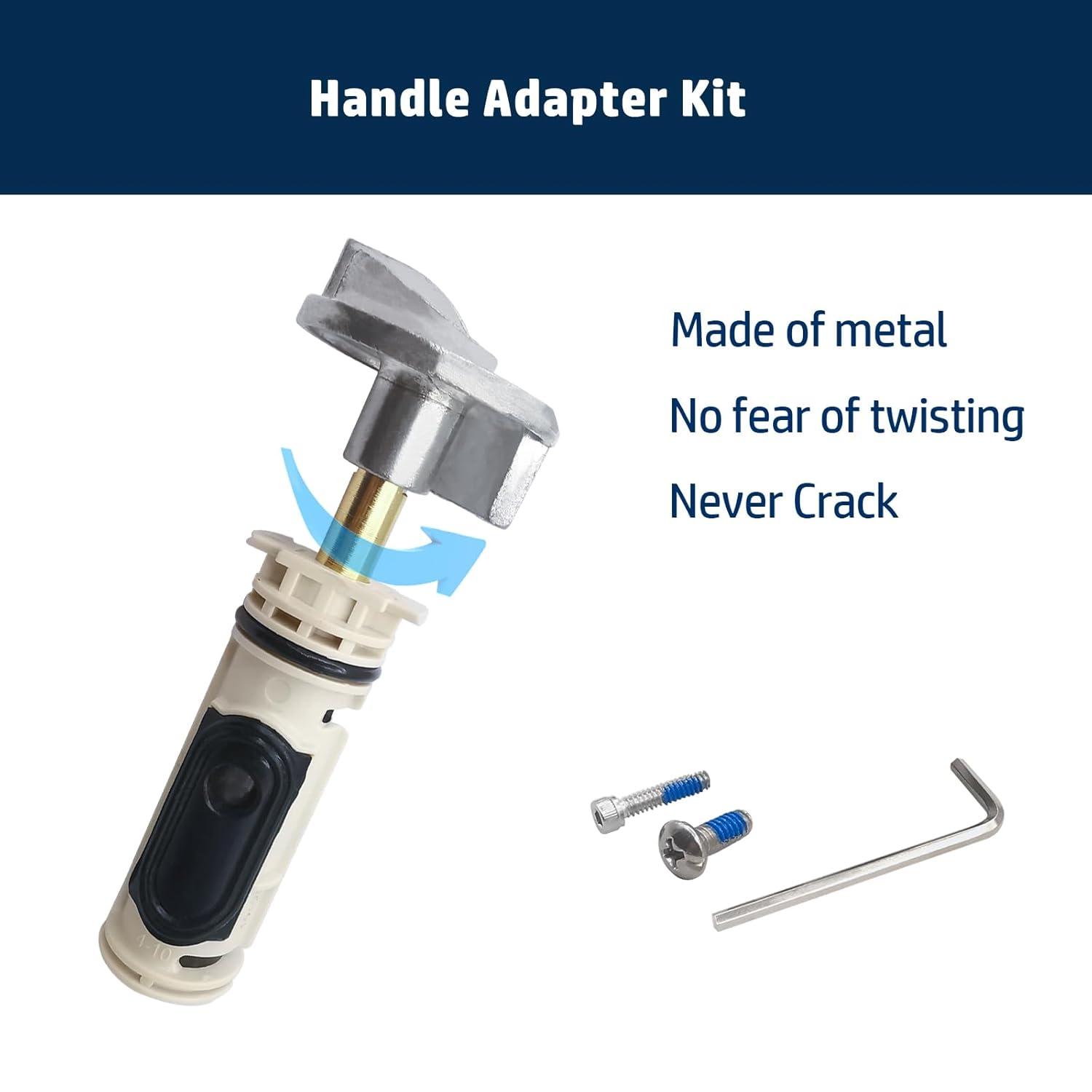 1222 Replacement Cartridge with Moen 104421 Cartridge Puller Removal Tool Retainer Clip Compatible with Moen One-Hanlde Posi Temp 1222B Shower Bathtub Faucet (1222 cartridge +104421 cartridge puller)