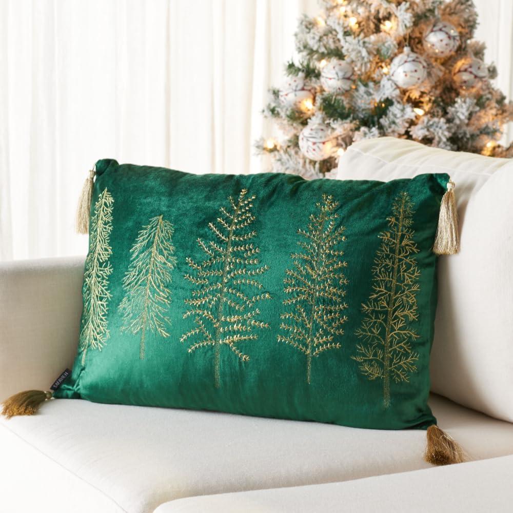 Holiday Tree Pillow - Safavieh