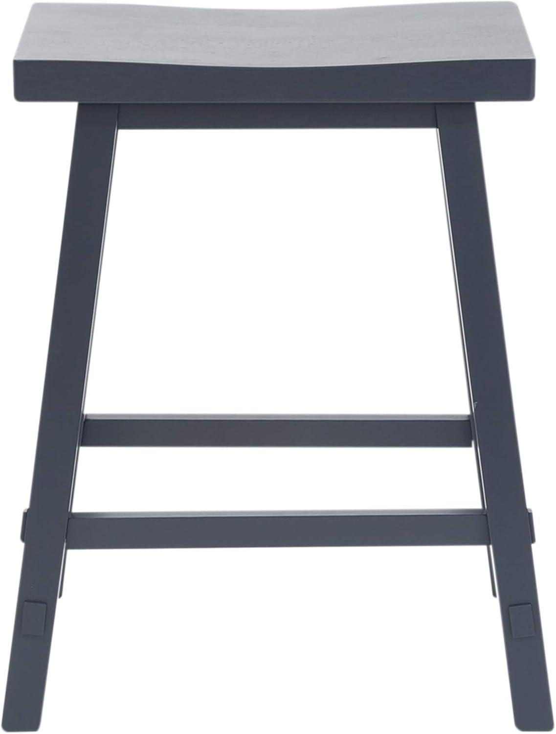 Liberty Furniture Industries 24 Inch Sawhorse Counter Stool- Navy