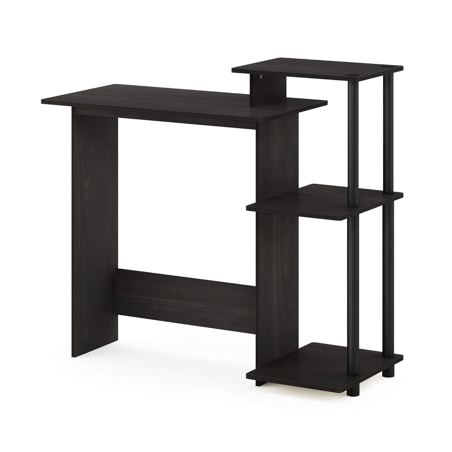 Furinno Efficient Wood Home Laptop Notebook Computer Desk in Espresso/Black